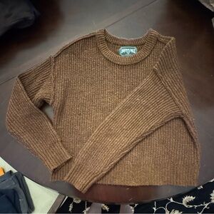 American Eagle Outfitters Chocolate Knit Sweater